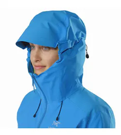 Alpha AR Jacket Damen Sonora Kapuze Oben