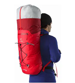 Alpha FL 45 Backpack Cayenne Extendable Top Lid