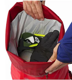 Alpha FL 45 Backpack Cayenne Main Compartment