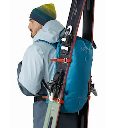 Alpha SK 32 Backpack Dark Firoza A Frame Side