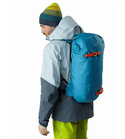 Alpha SK 32 Backpack Dark Firoza Back View