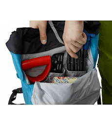 Alpha SK 32 Backpack Dark Firoza Front Pocket Compartments 2