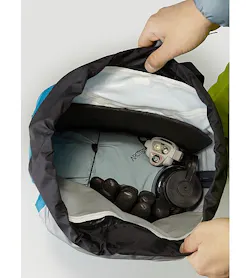 Alpha SK 32 Backpack Dark Firoza Main Compartment