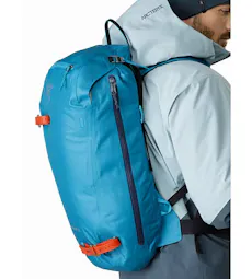 Alpha SK 32 Backpack Dark Firoza Side Access Zipper