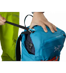 Alpha SK 32 Backpack Dark Firoza Top Lid Pocket