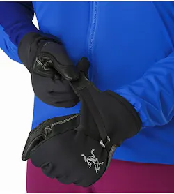 Alpha SL Glove Black Wrist Cinch
