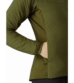 Atom LT Hoody Women's Bushwhack Hand Pocket