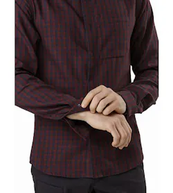 Bernal Shirt LS Black Baccara Cuff