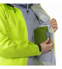 Chaqueta Beta AR para mujer Titanite: Bolsillo interior de seguridad