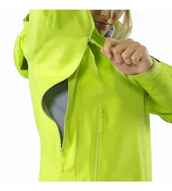 Chaqueta Beta AR para mujer Titanite: Cremallera en la sisa