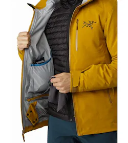 Cassiar Jacket Midnight Sun Internal Dump Pocket