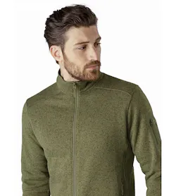 Covert Cardigan Arbour Heather Collar