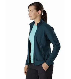 Delta LT Jacket Women's Labyrinth Open View