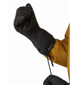 Fission SV Mitten Black Wrist Cinch