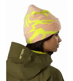 Grotto Toque Peach Sunshine Back View