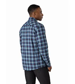 Gryson Shirt LS Balearic Sunset Back View