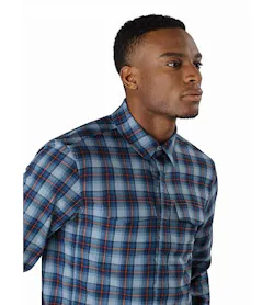 Gryson Shirt LS Balearic Sunset Collar