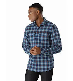 Gryson Shirt LS Balearic Sunset Front View