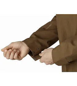 Keppel Trench Coat Griz Cuffs