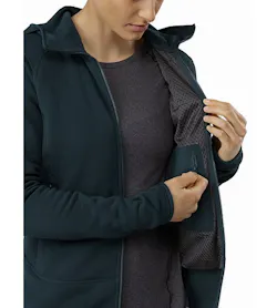 Kyanite Hoody Women's Labyrinth Internal Security Pocket