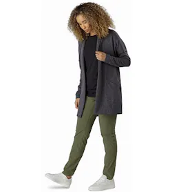 Laina Cardigan Women's Carbon Copy Outfit