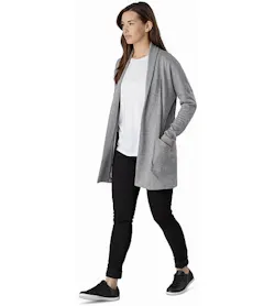 Laina Cardigan Women's Pegasus Heather Full Body