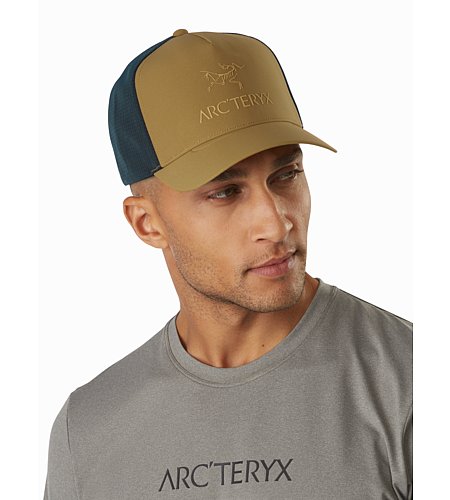 arcteryx logo trucker hat