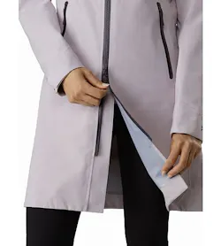 Mistaya Coat Women's Morganite Two Way Zipper