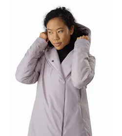 Osanna Coat Women's Morganite Hood Up
