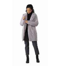 Osanna Coat Women's Morganite Open View