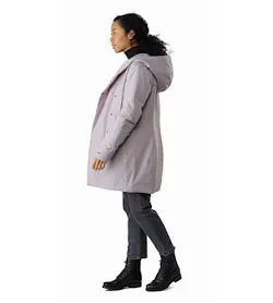 Osanna Coat Women's Morganite Side View