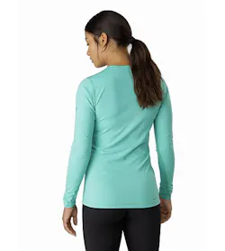 Phase AR Crew LS Women's Dark Illucinate Back View