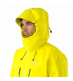 Procline Comp Jacket Lichen hetten oppe