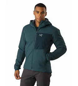 Proton LT Hoody Labyrinth Front View