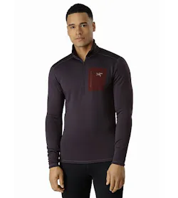 Rho AR Zip Neck Dimma Front View