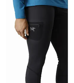 Rho LT Bottom Black Thigh Pocket