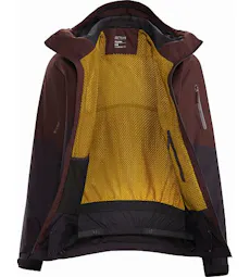 Rush IS Jacket Black Baccara Interior View