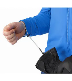 Sabre Glove Black Removable Wrist Leash