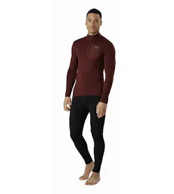 Satoro AR Zip Neck Shirt LS Flux Full Body