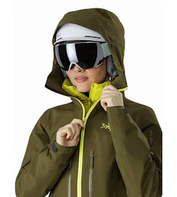 Sentinel LT Jacket Women's Treeline Tonic Helmet Compatible Hood