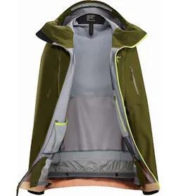 Sentinel LT Jacket Women's Treeline Tonic Interior View