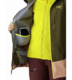 Sentinel LT Jacket Women's Treeline Tonic Internal Dump Pocket