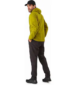 Squamish Hoody Olive Amber Back View