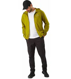 Squamish Hoody Olive Amber Open View