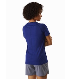 Download T-shirt Taema col en V MC | Femme | Arc'teryx