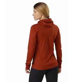 Vertices Hoody Women's Dark Sunhaven Back View